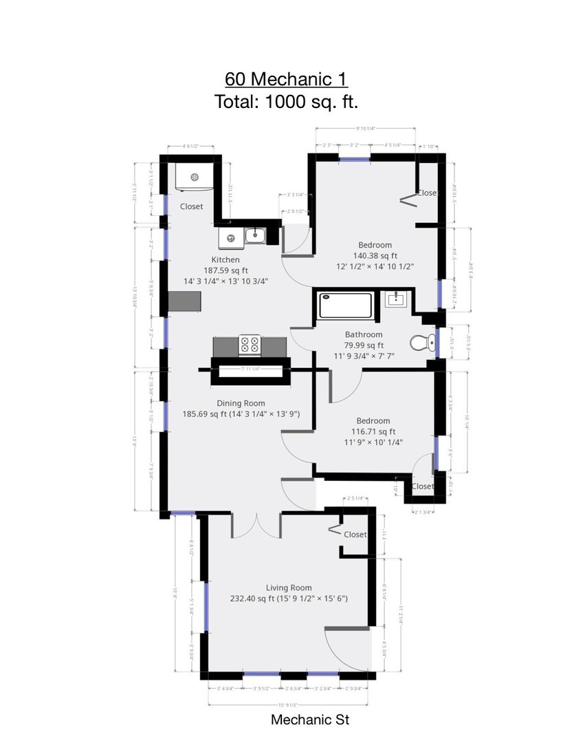 New Haven Apartment: 60 Mechanic St.