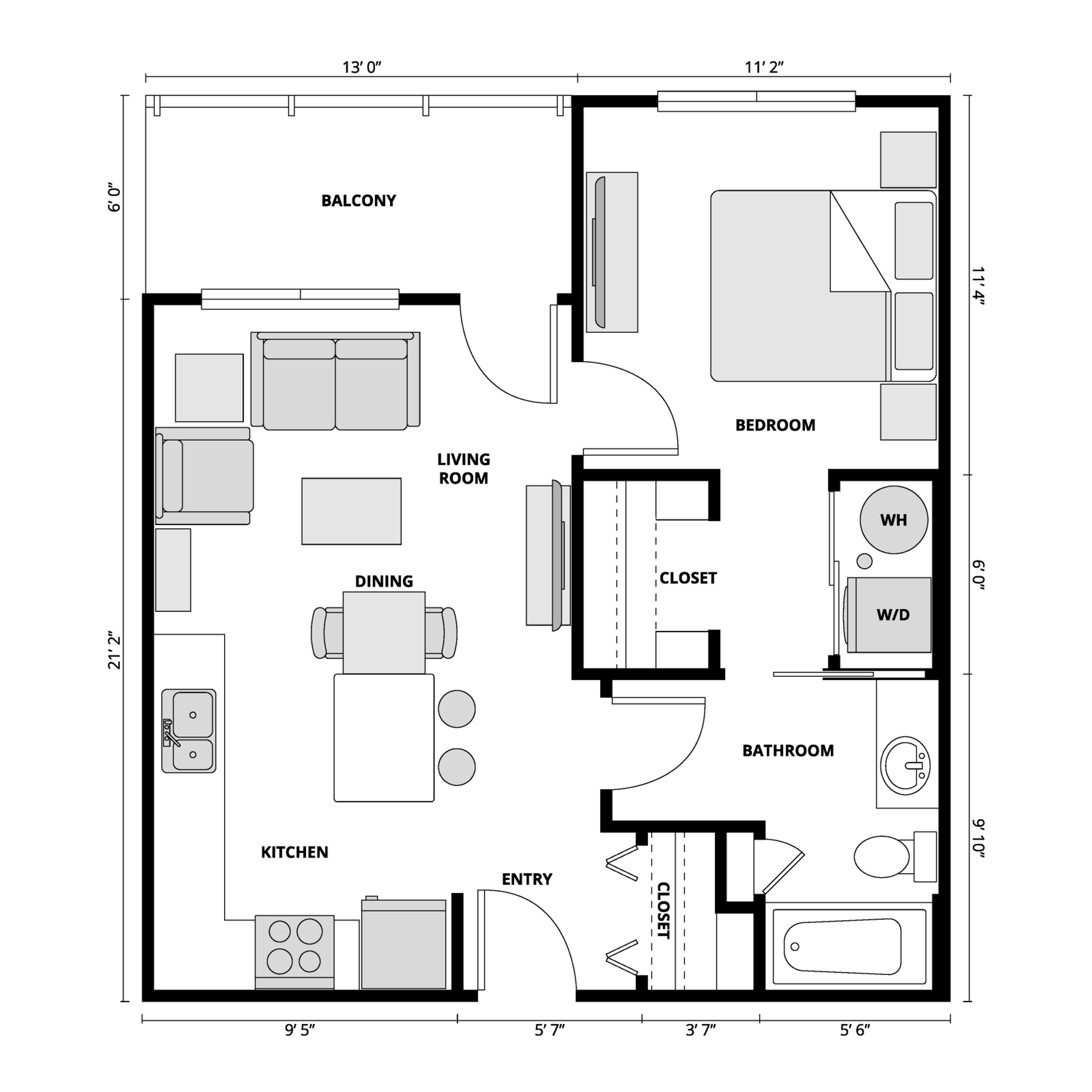 New Richmond Apartment: 1612 Dorset Lane