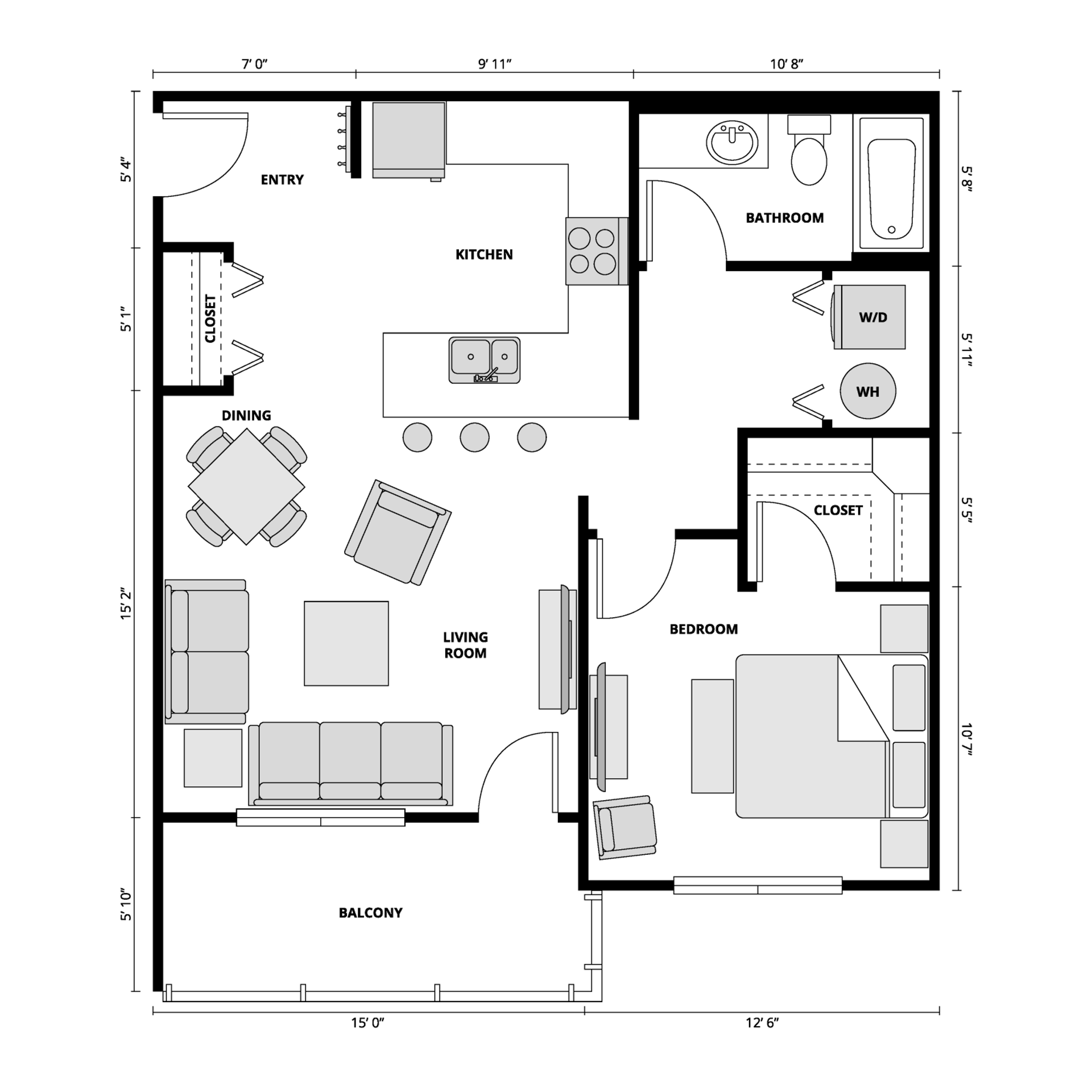New Richmond Apartment: 1609 Doman Drive
