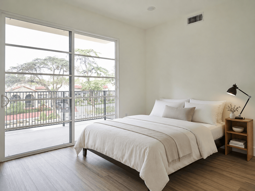 Furnished Room with Private Balcony – photo 1