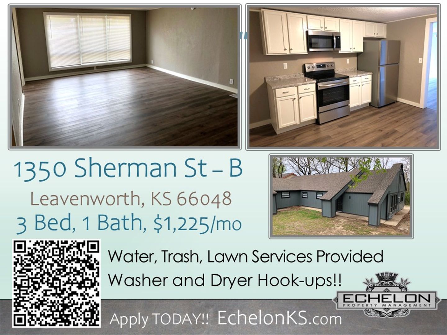 Leavenworth Apartment: 1350 Sherman Ave