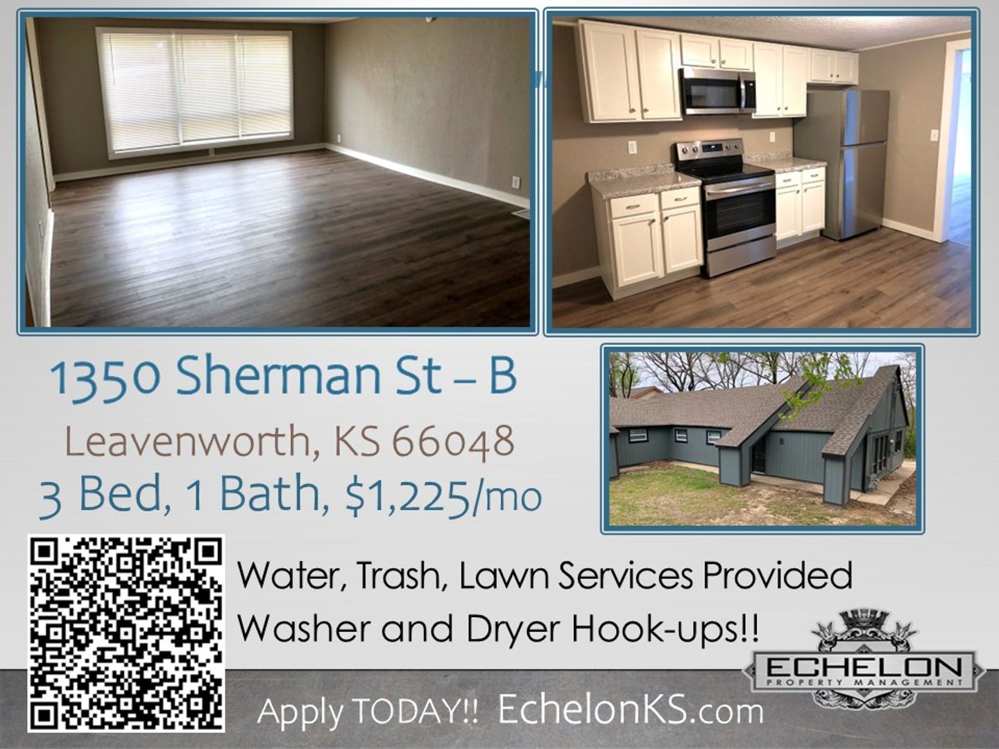 Leavenworth Apartment: 1350 Sherman Ave