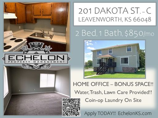 Home Office!! 2 Bed - Water and Trash Services Provided!!