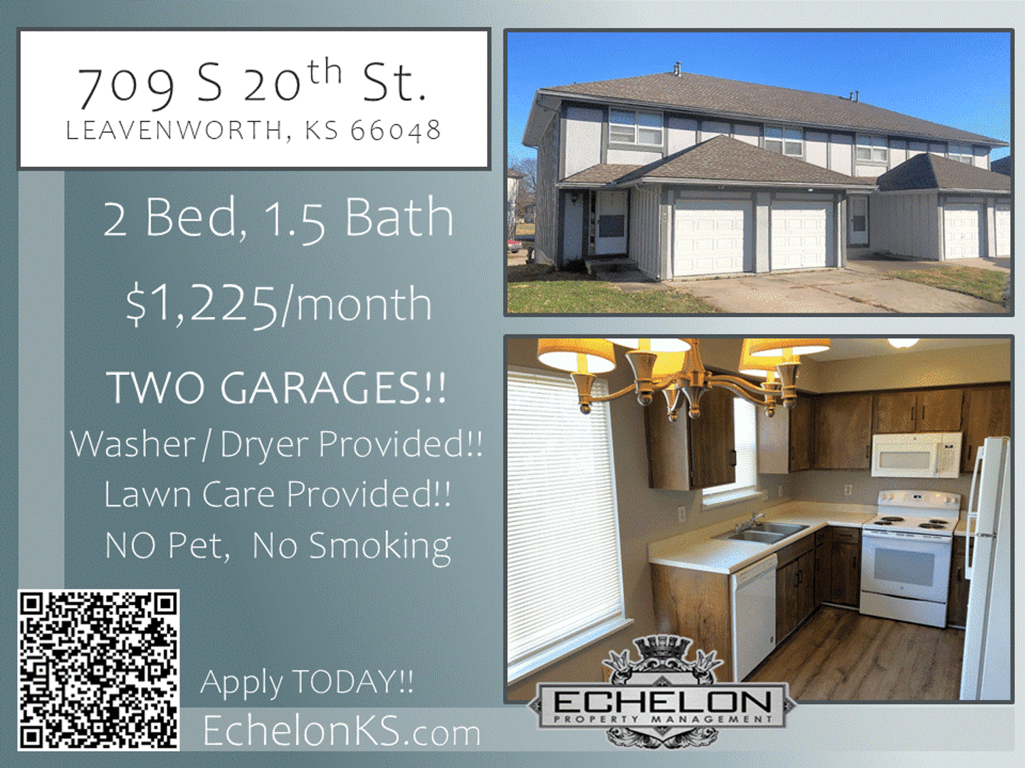 Leavenworth Apartment: 709-715 S. 20th St