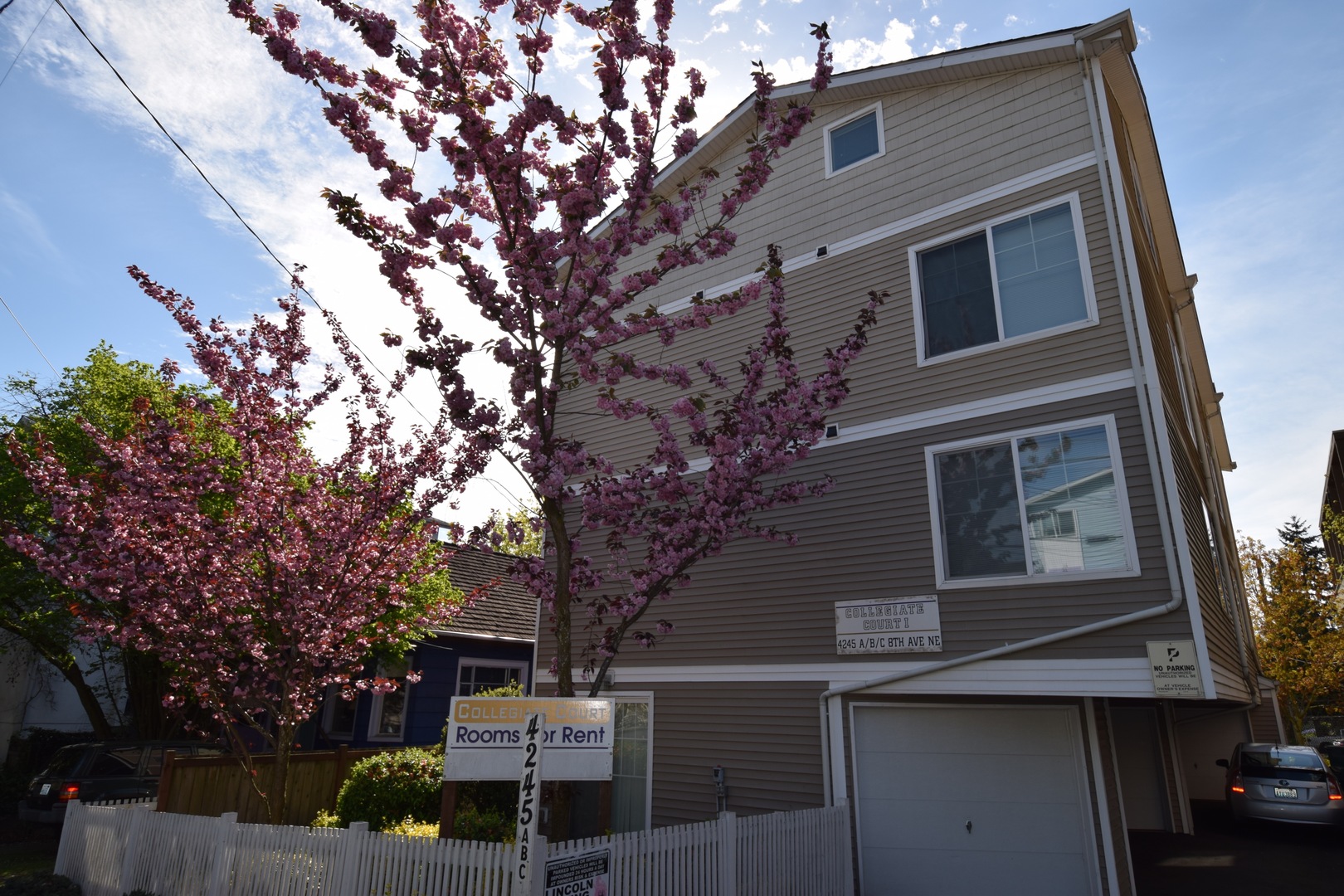 Seattle Apartment: 4245 8th Ave NE #B