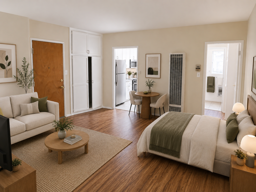 Hollywood. Beautiful Studio with full bathroom and kitchen! – photo 1