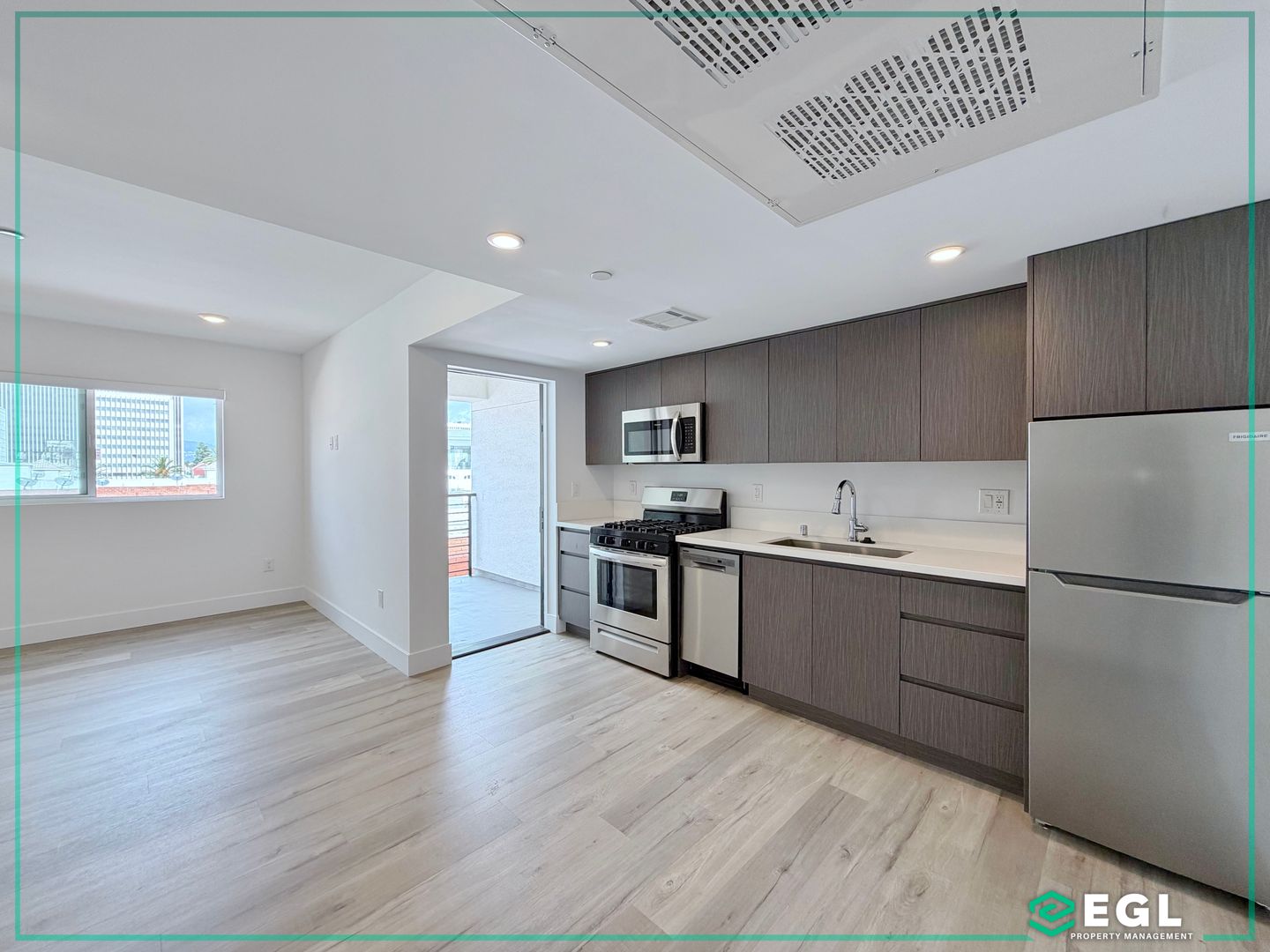 3D floor plan a 1 Bed, 1 bath apartment