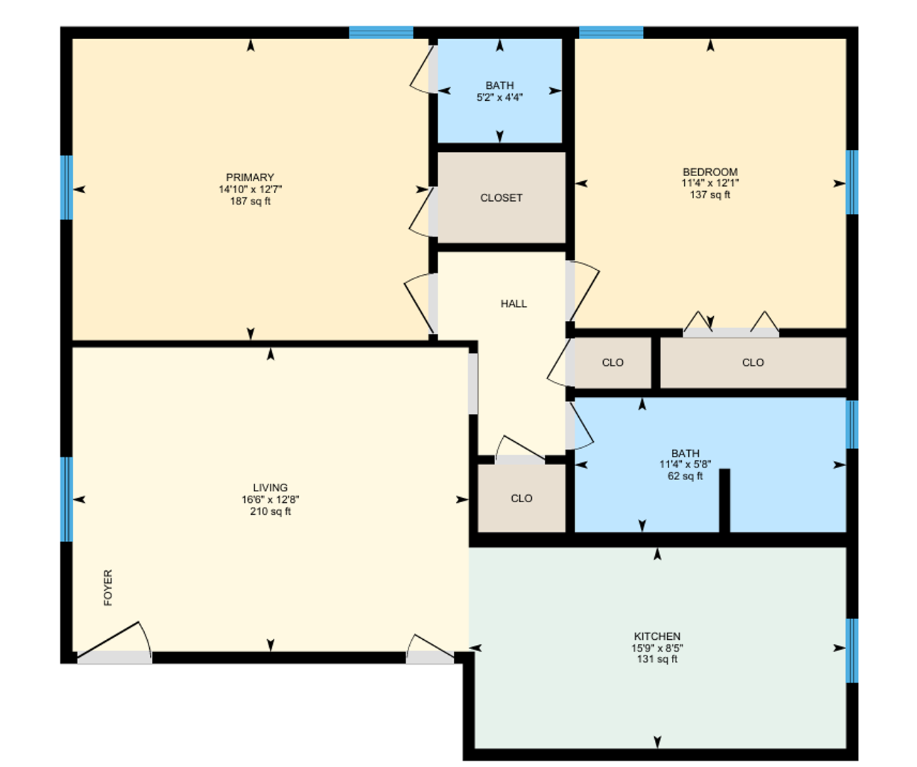 Norman Apartment: 1616 E Alameda St