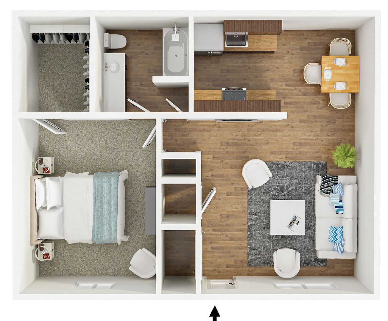 Tulsa Apartment: 1713 S Memorial Drive