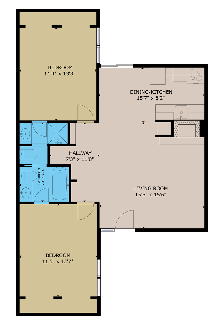 Tulsa Apartment: 3218 S 93rd E Ave