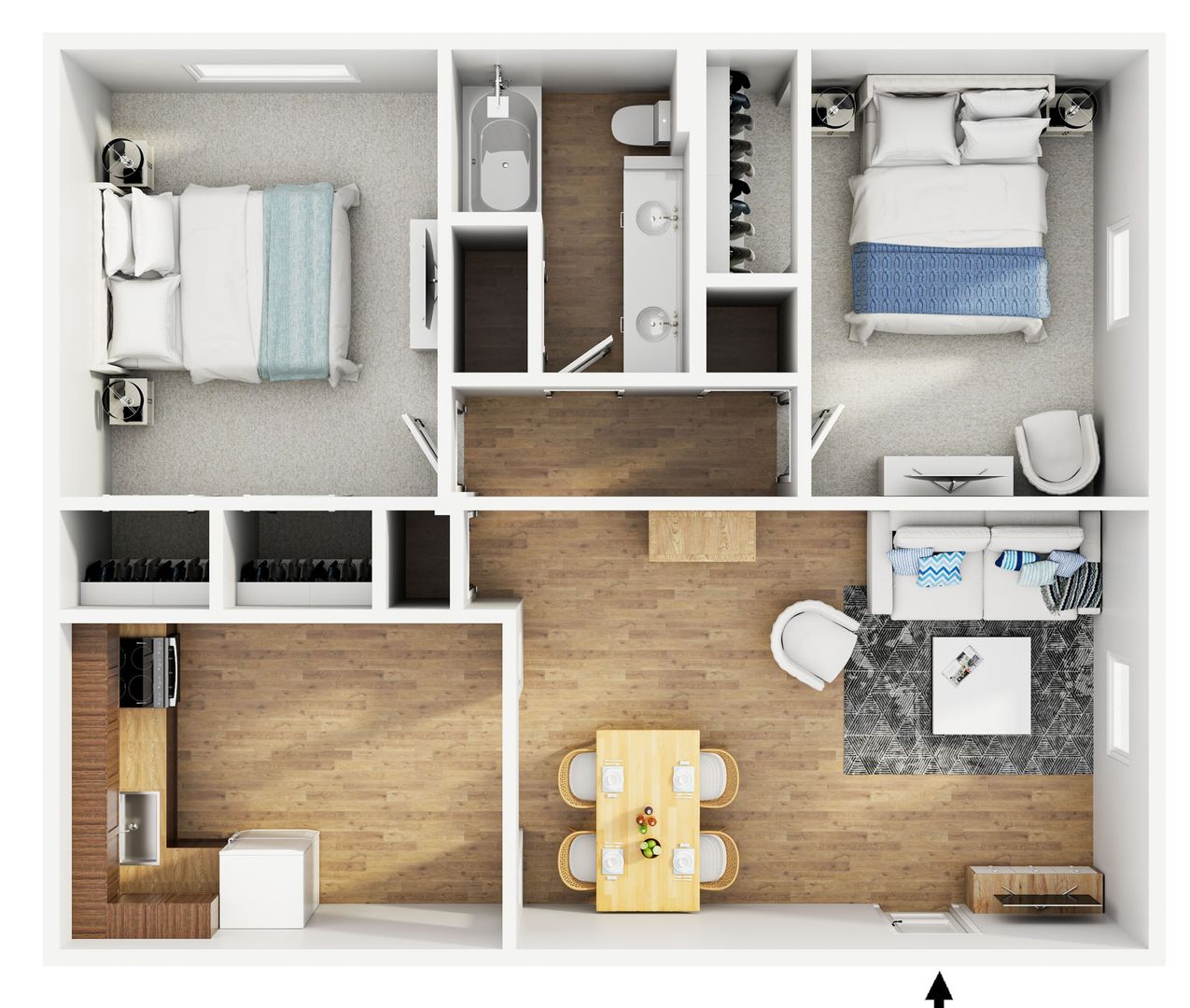 Tulsa Apartment: 1713 S Memorial Drive