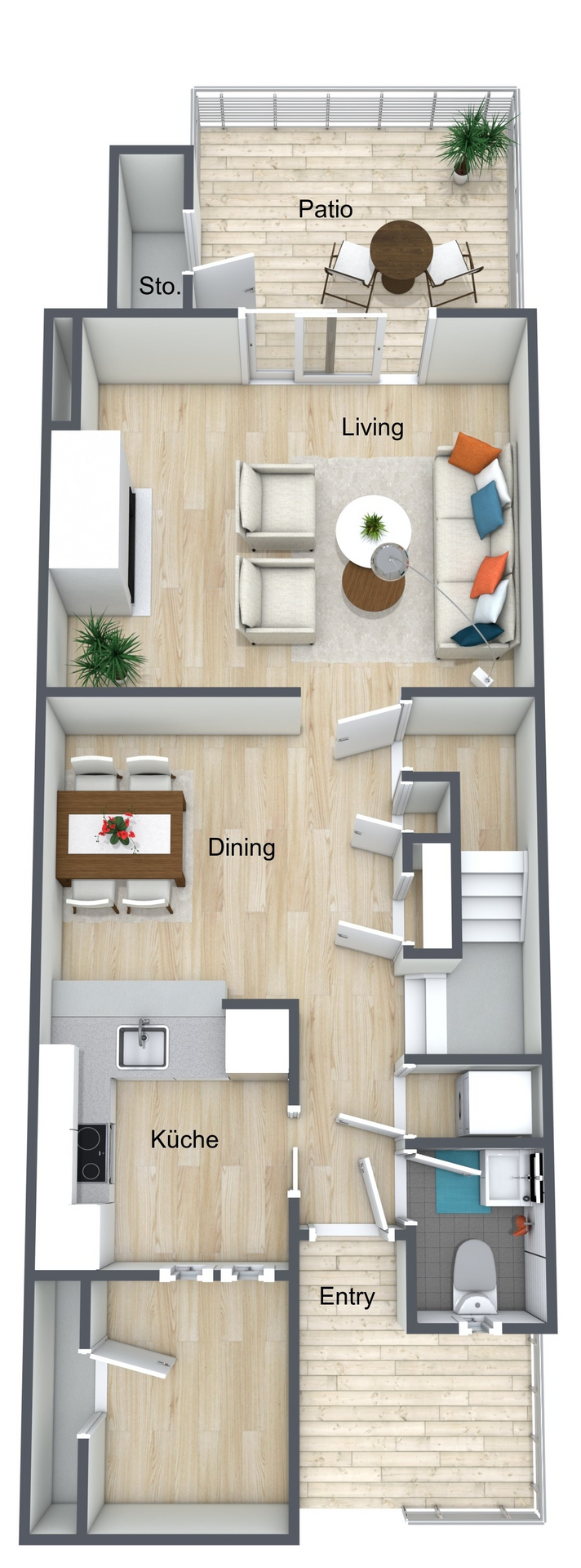 Stockton Apartment: 1540 Mosaic Way