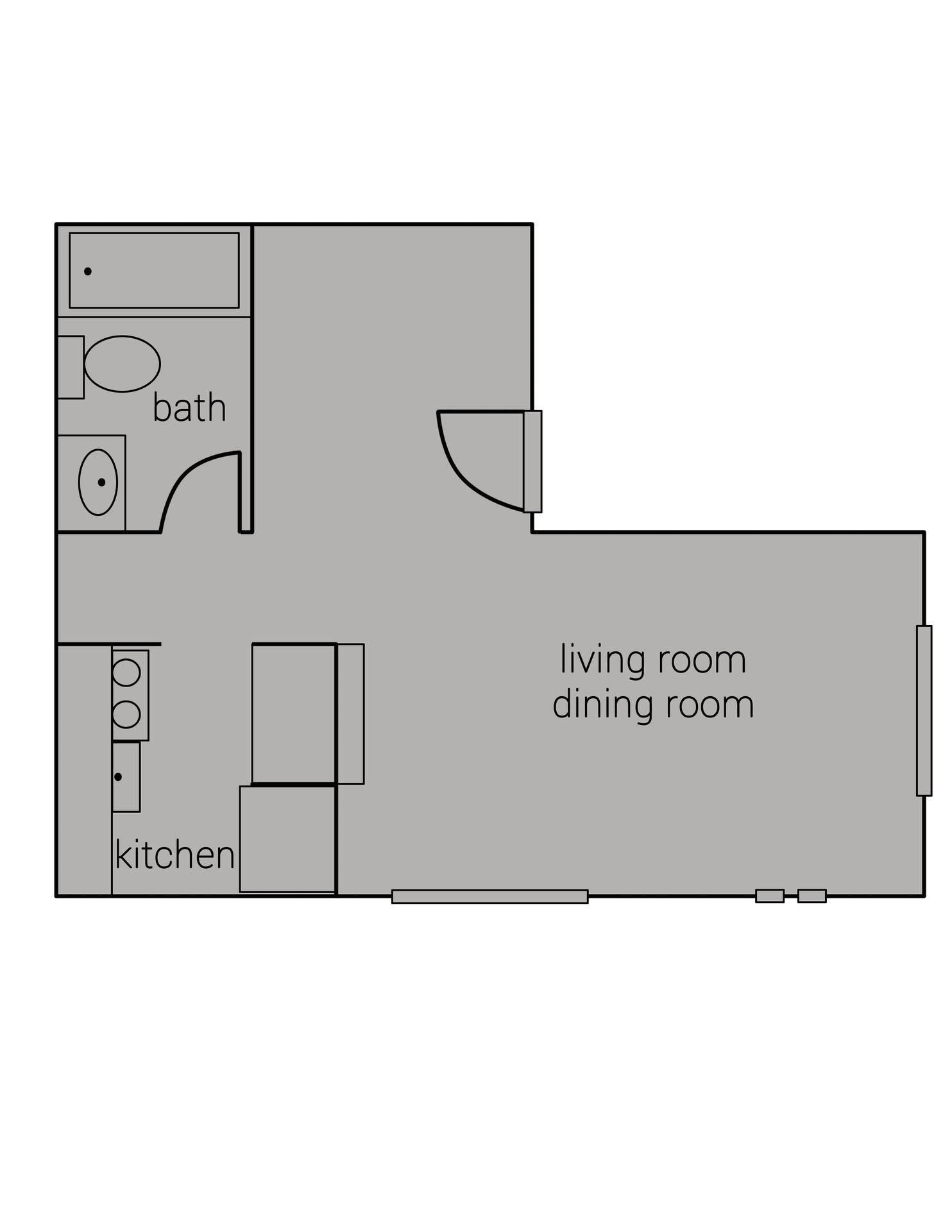 Dallas Apartment: 2116 N. Garrett Ave