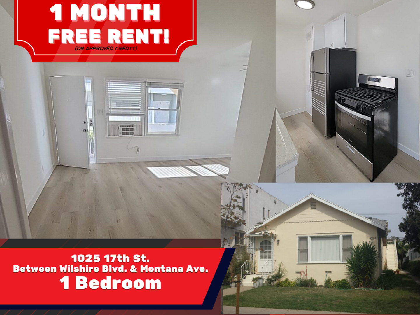 Santa Monica Apartment: 1025 17th St.