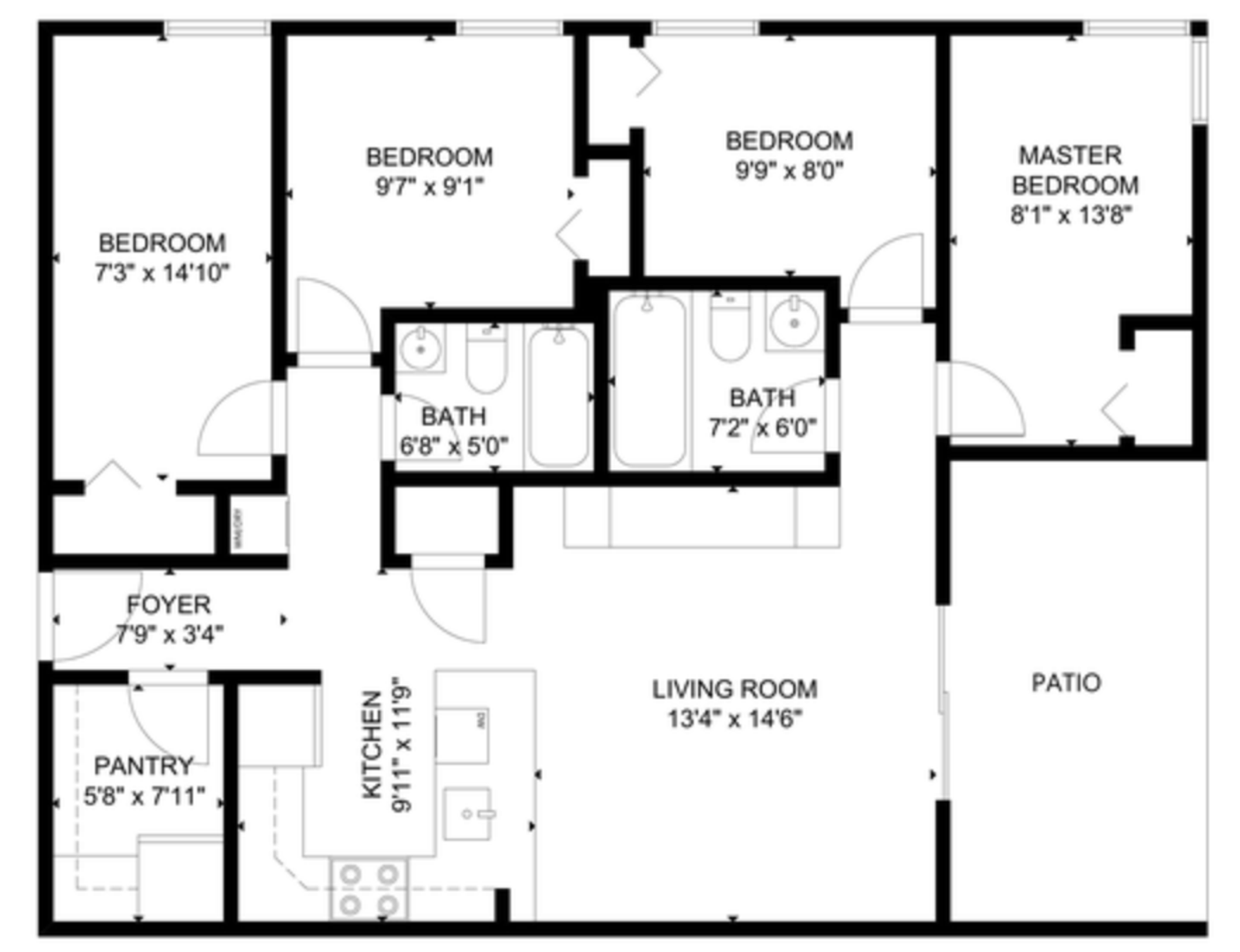 Blacksburg Condo: 1470 Seneca Drive