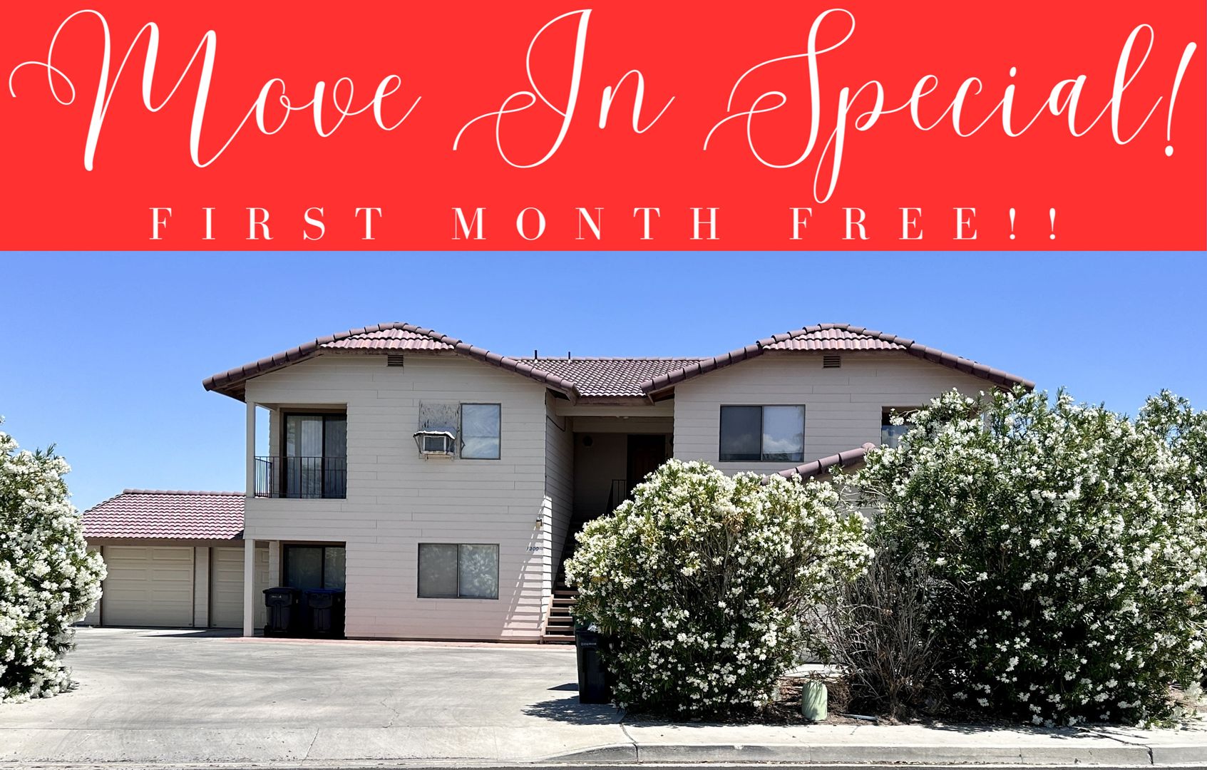 Ridgecrest Apartment: 1300 N El Prado St