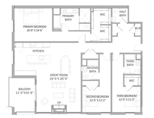 Spacious 3 Bedroom, 3.5 Bathroom