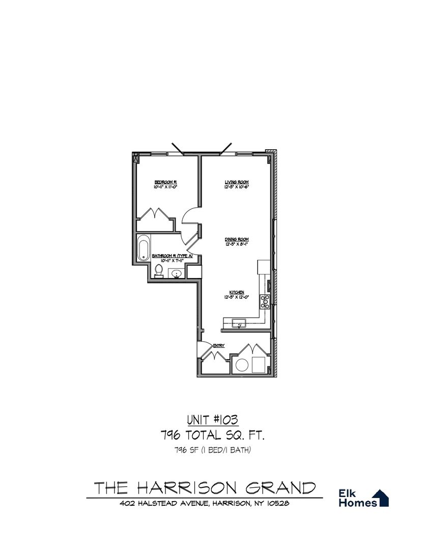 Harrison Apartment: 402 Halstead Avenue
