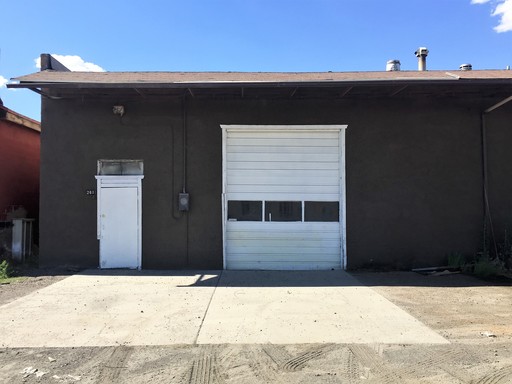 Large warehouse space in downtown Elko with office and bathroom