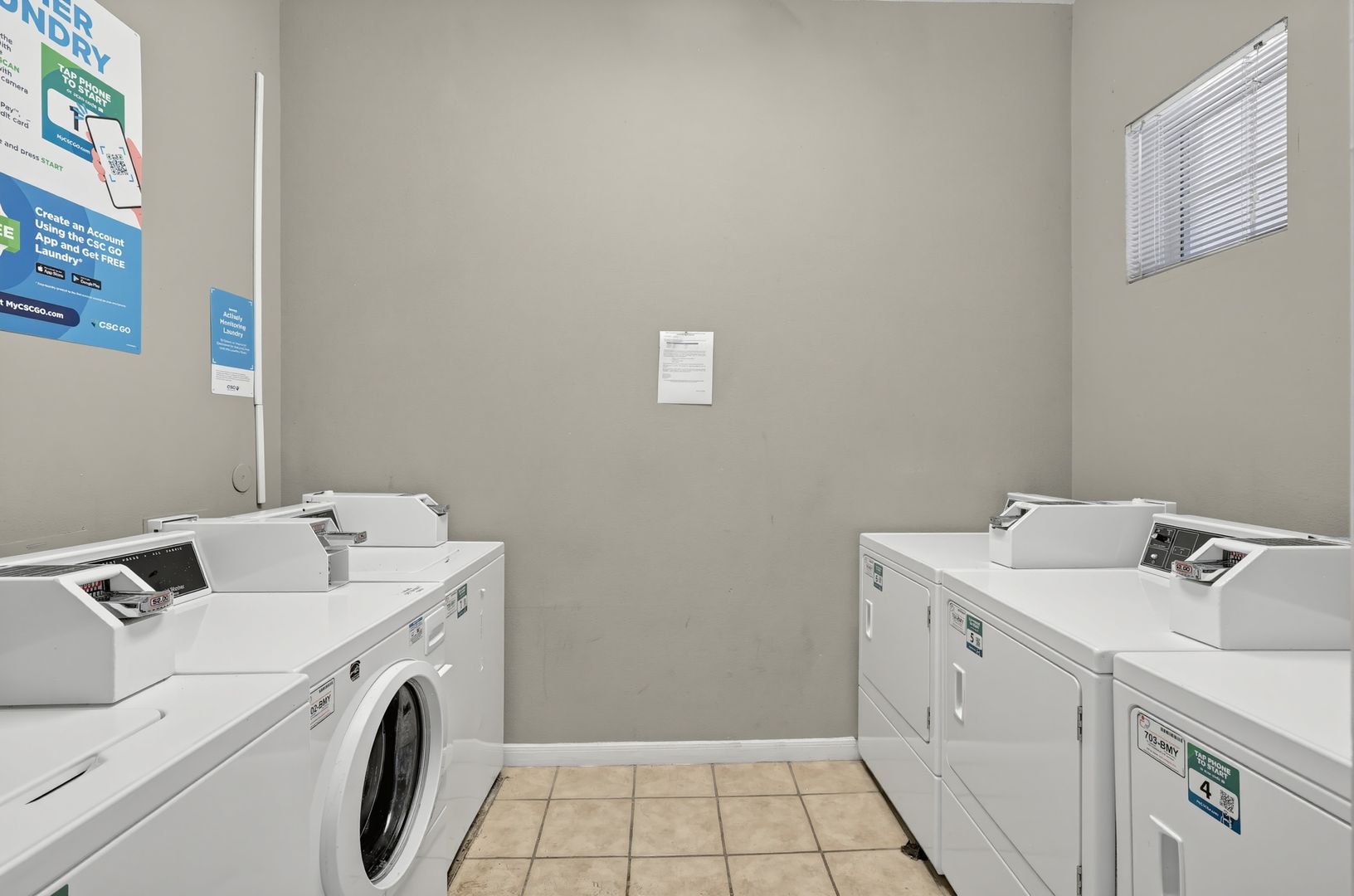 Laundry room at North Forest Trails (2 of 3)
