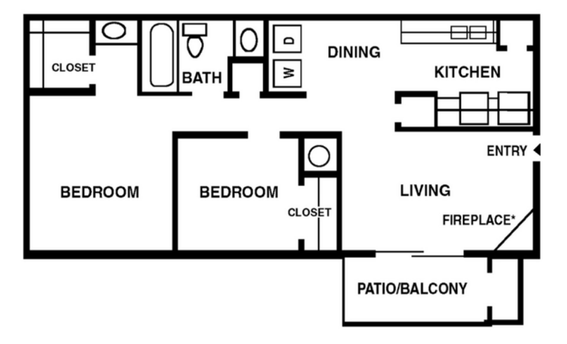 High Point Apartment: 3605 Walden Ln.