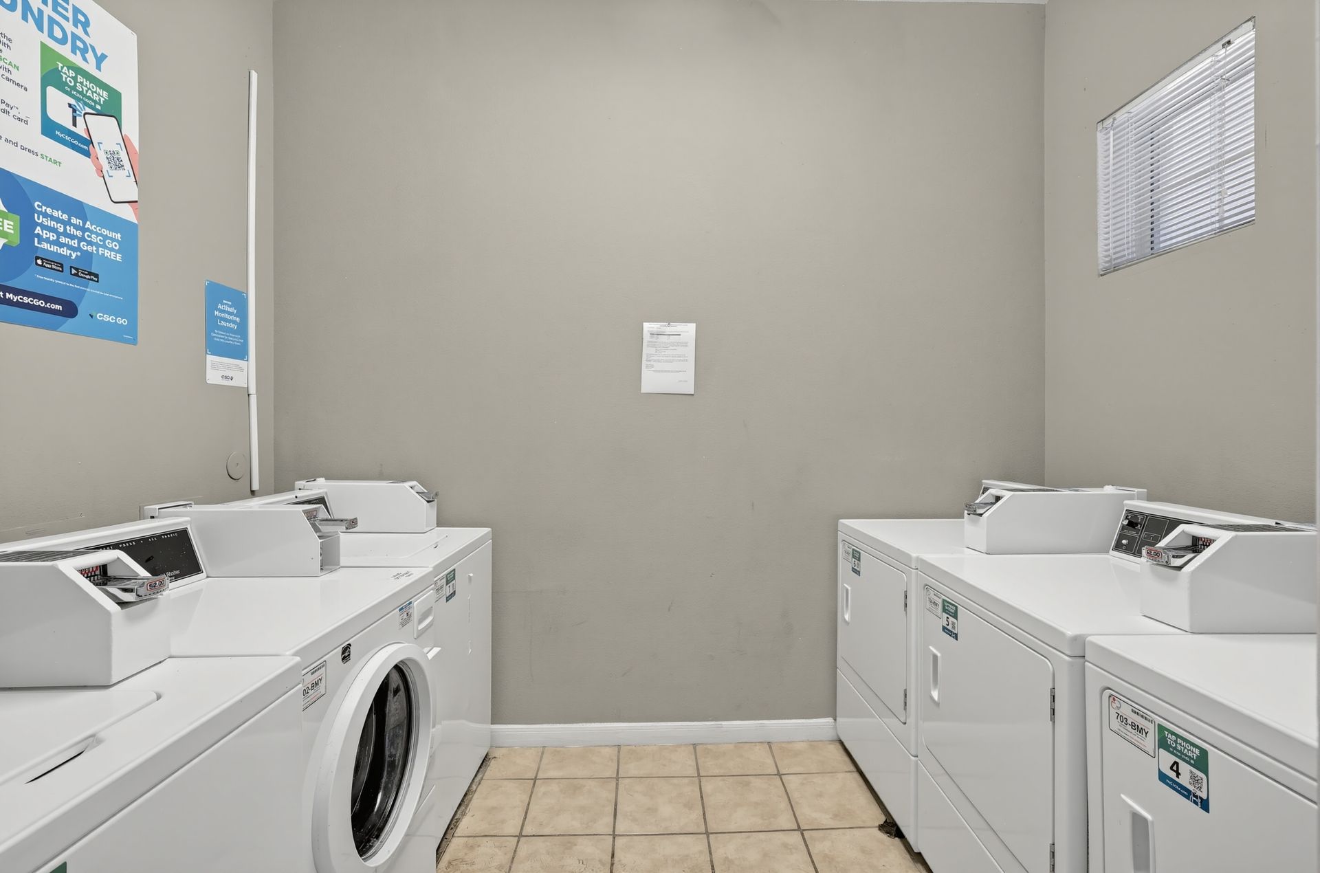Laundry room at North Forest Trails (1 of 3)
