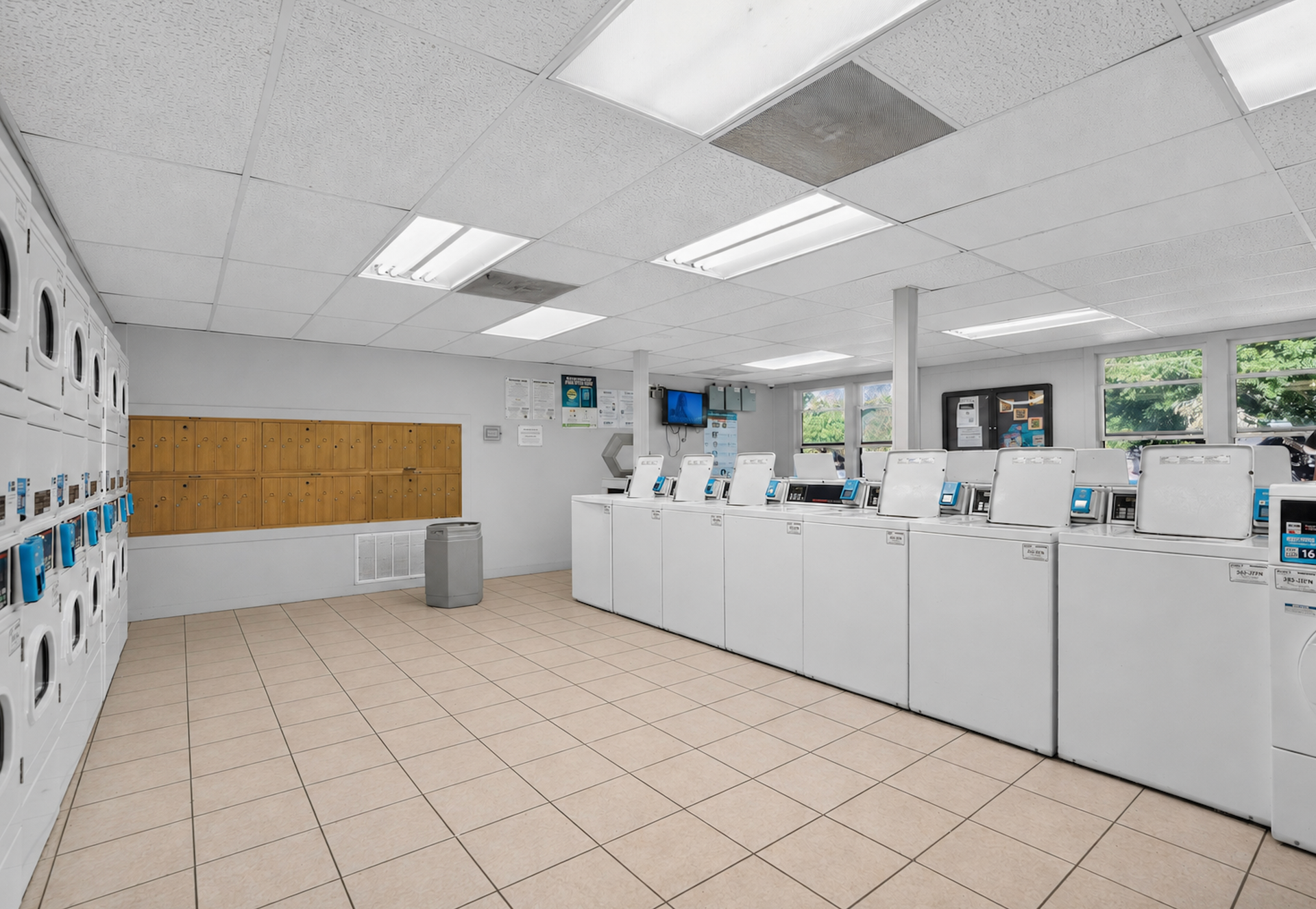 Laundry room at The Melrose
