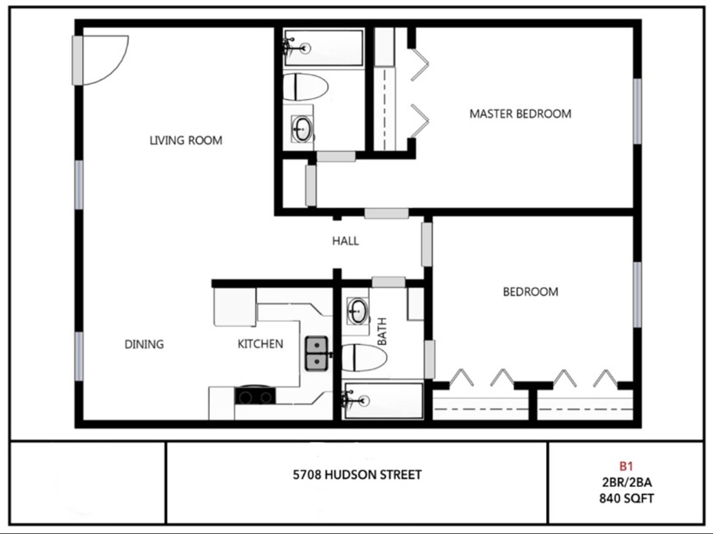 Dallas Apartment: 5708 Hudson Street