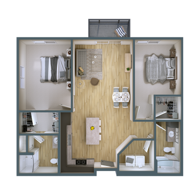 Flint Floor Plan – photo 1