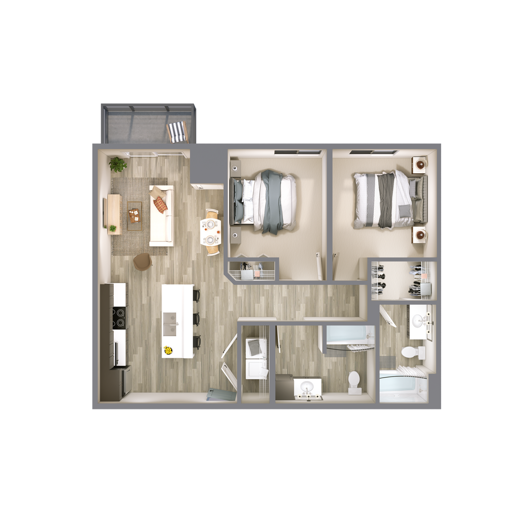 Sioux Falls Apartment: 2200 S Daylight Dr