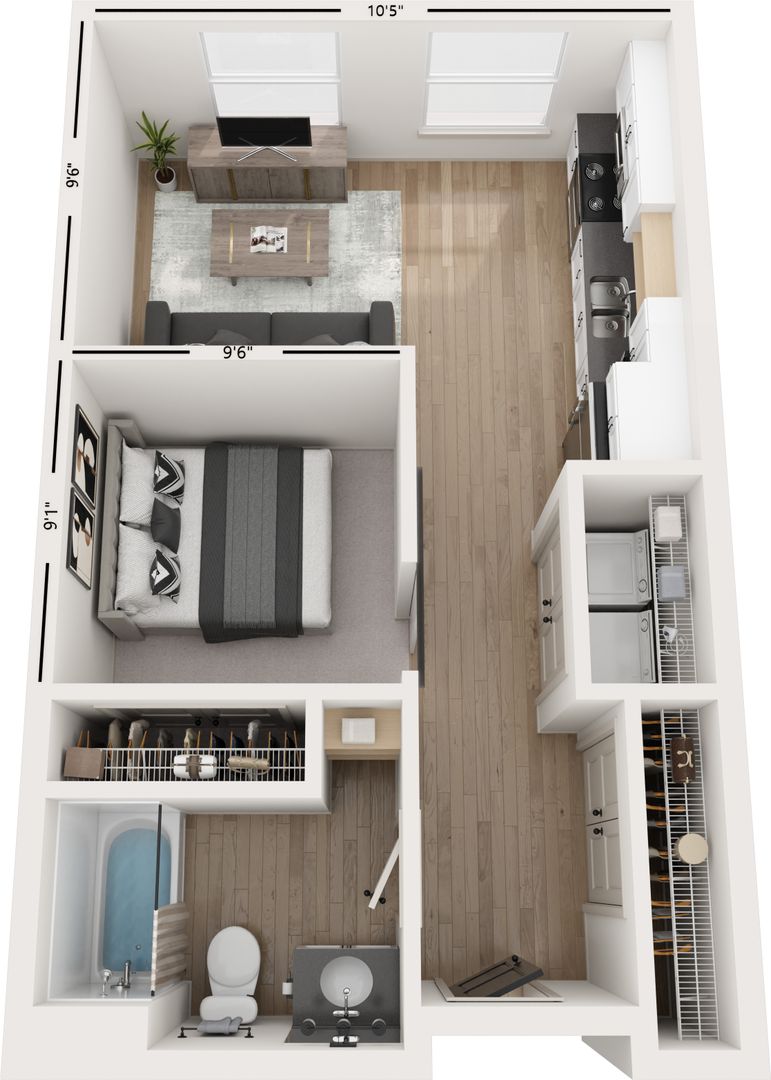 Hastings Apartment: 325 33rd St W