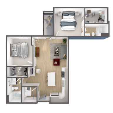 2 Bed 2 Bath Rental at 4810 28th Ave S - 218, Fargo, ND – photo 1