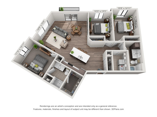 Pet-friendly, modern comfort apartments in South Fargo! – photo 1