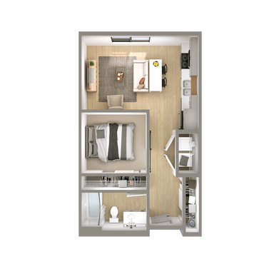 Studio 1 Bath Apartment at 5624 Tillstone Dr S - 411, Fargo, ND – photo 1