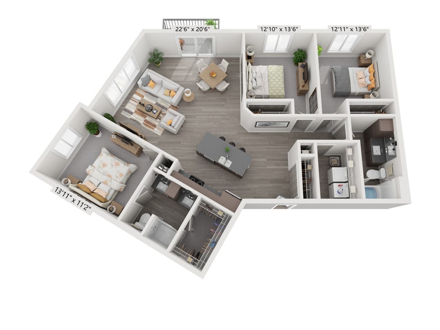 Fargo Apartment: 4835 38th St S