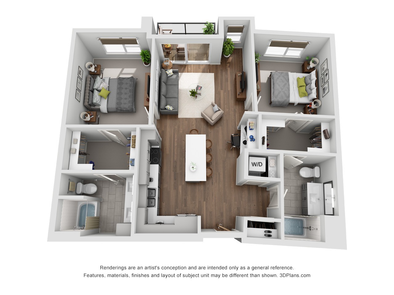 Fargo Apartment: 2633 55th St S