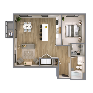 Fuchsia Floor Plan – photo 1