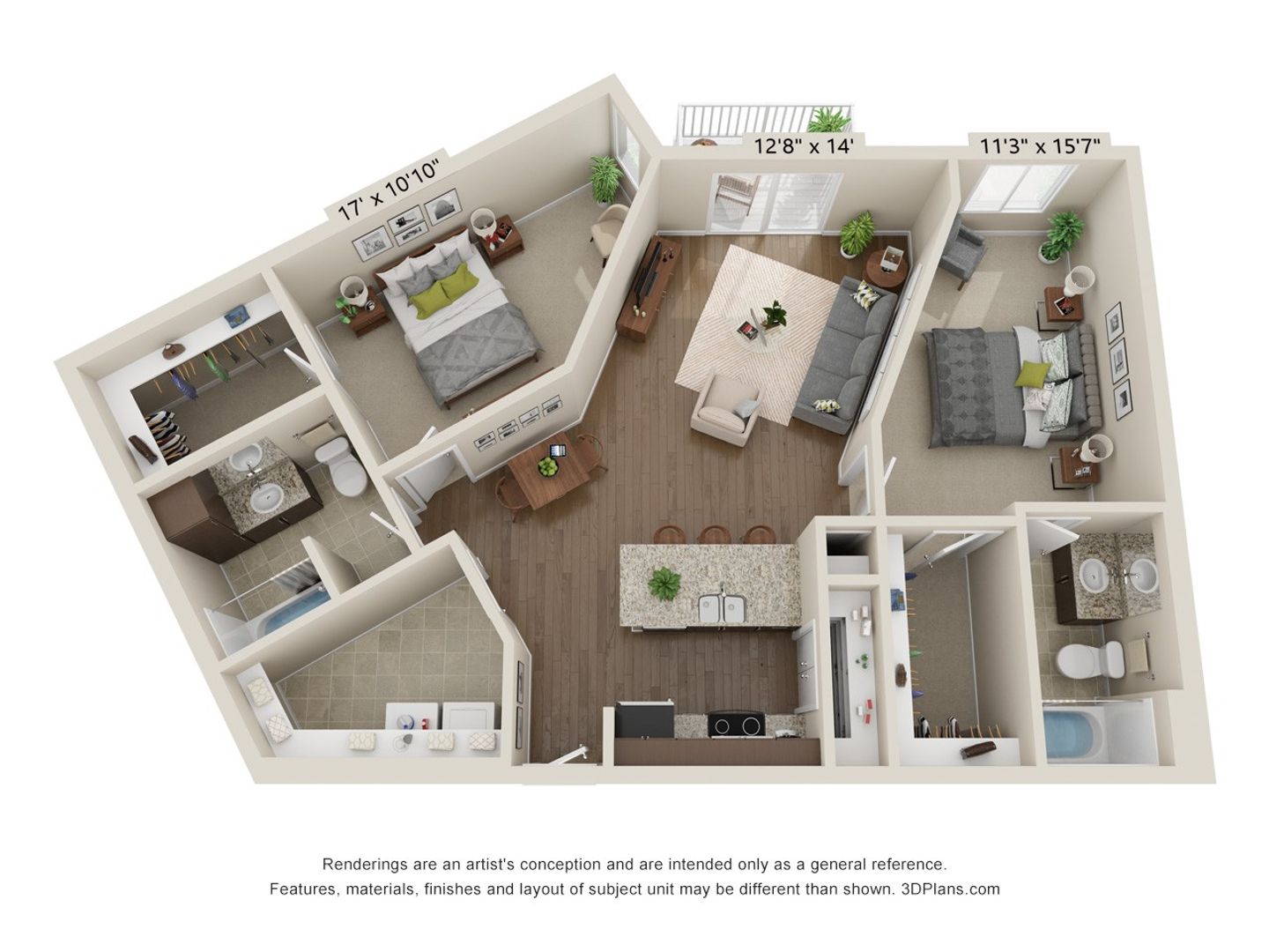 Fargo Apartment: 1195 35th St N