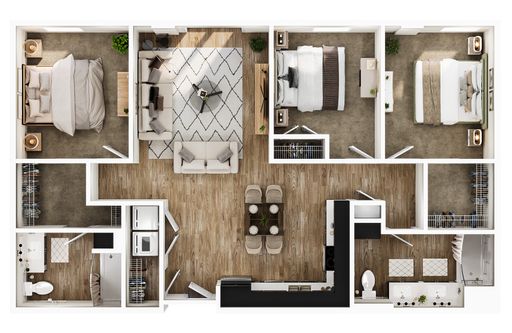 The Headwaters - 3 Bedroom / 2 Bathroom – photo 1