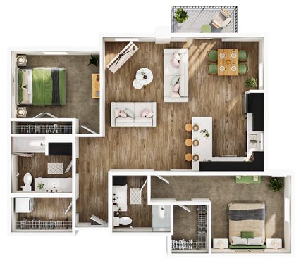 The Forge - 2 Bedroom / 2 Bathroom – photo 1