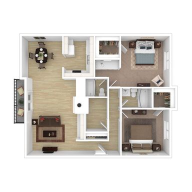 Loft_Spacious 2 bedroom 2 Bath – photo 1