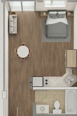 Studio Rental – 501 W. FRANKLIN ST - 453, BALTIMORE, MD 21201