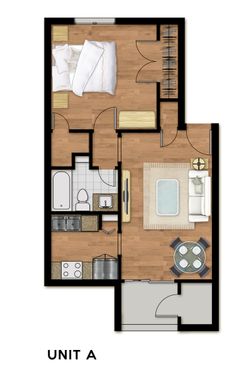 One Bedroom One Bath – photo 1