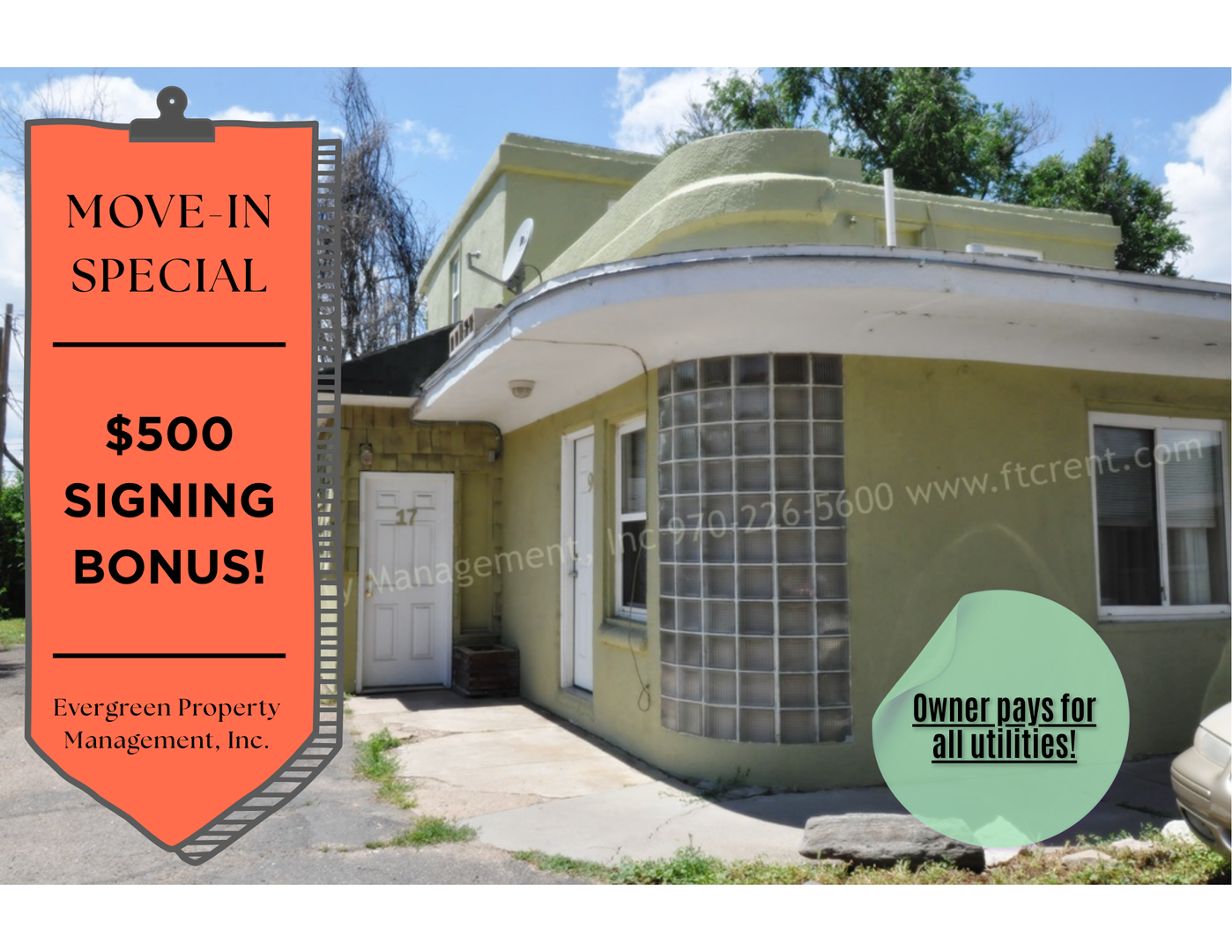 Loveland Apartment: 161 S. Lincoln Avenue