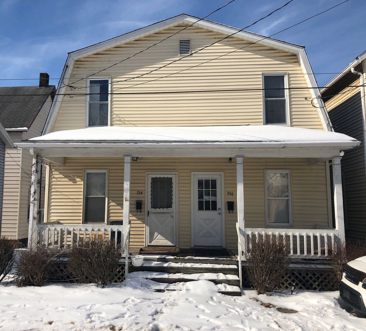Butler Apartment: 334/336 N Cliff St