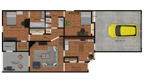 Two Bedroom Duplex near Meijer – photo 1