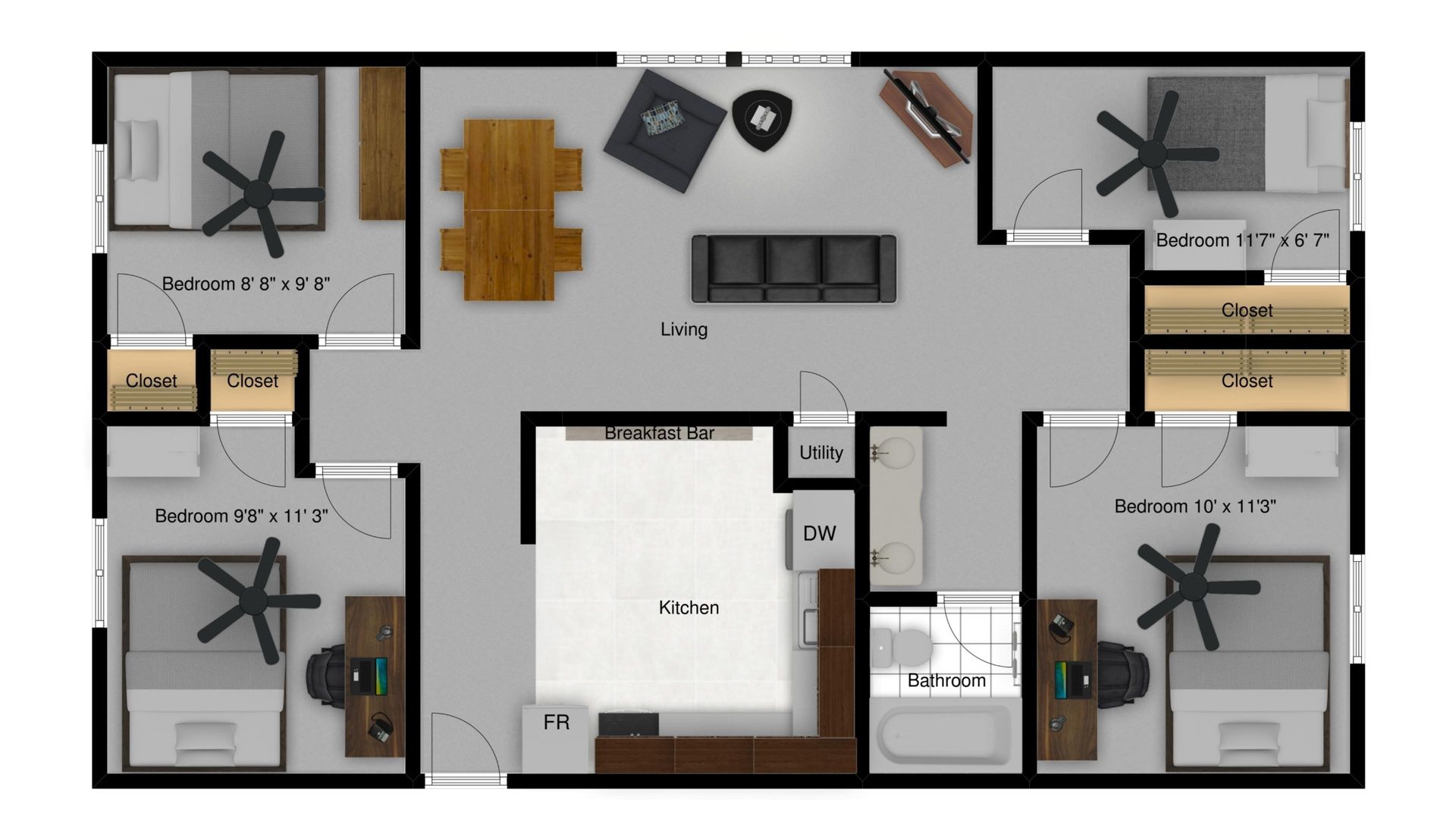 West Lafayette Apartment: 422 South Grant Street