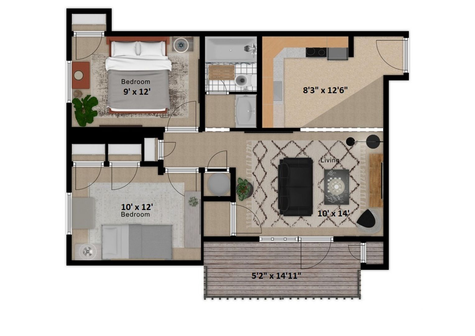 West Lafayette Apartment: 400 South Grant Street