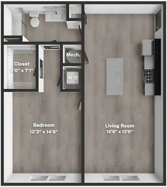 Brand-New Luxury 1 Bedroom Apartments in Kokomo – photo 1