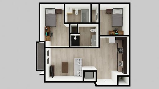 Luxury two-bedroom in a brand new building! – photo 1